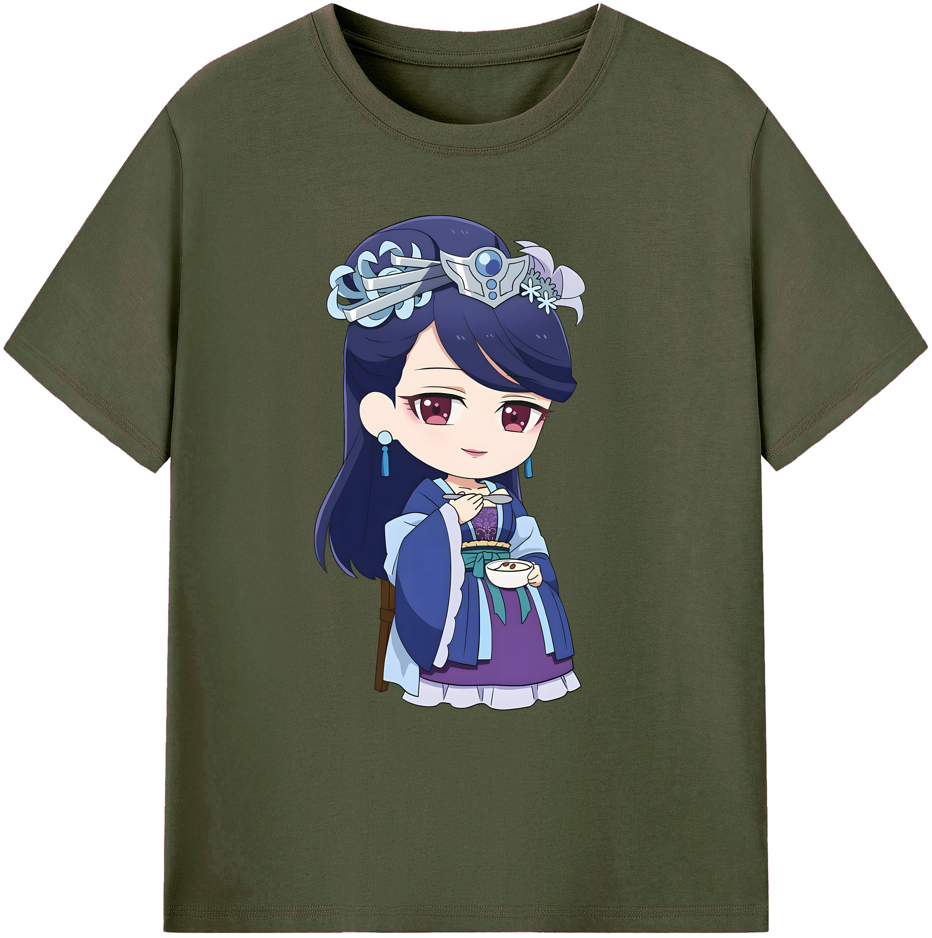 （画像用） 薬屋のひとりごと The Apothecary Diaries 綿100％ メンズ半袖Tシャツ｜肌触りやわらか＆通気性